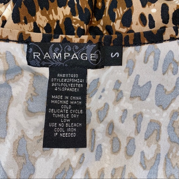 Leopard Print Rampage Top - Picture 5 of 5